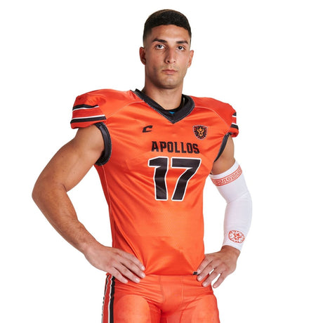 Custom Waist Length Single-Ply Reversible Football Jersey Team Football Jerseys