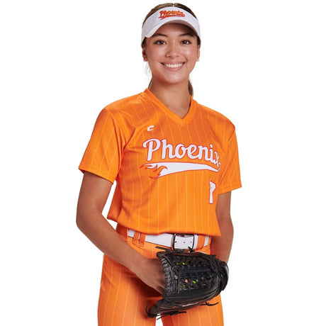 Custom V Neck Short Sleeve T-Shire Team Softball Jerseys