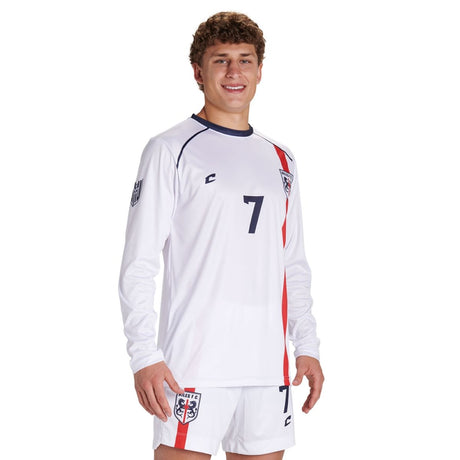 Custom Crew Neck Long Sleeve T-Shirt Soccer Jersey Team Soccer Jerseys