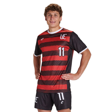 Custom Crew Neck Short Sleeve T-Shirt Soccer Jersey Team Soccer Jerseys