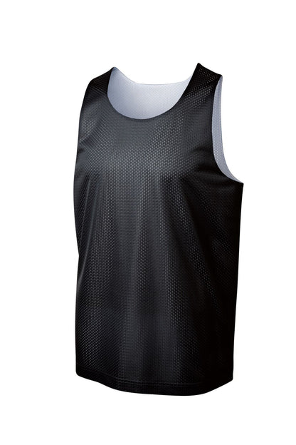 Reversible Basketball Mesh Jersey Black Front