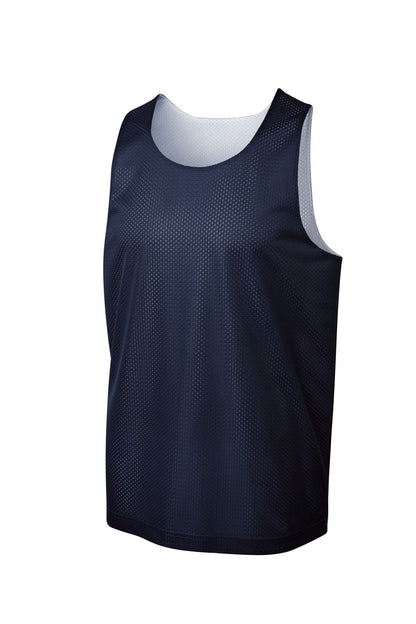 Reversible Basketball Mesh Jersey Navy Front