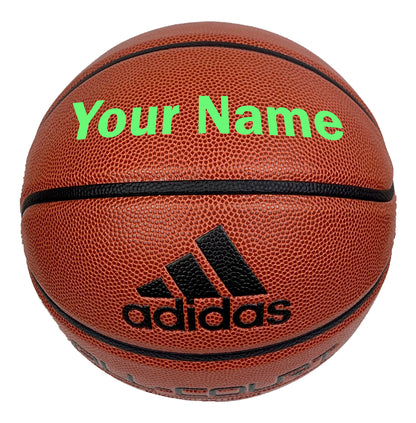 Customized Adidas Basketball Green