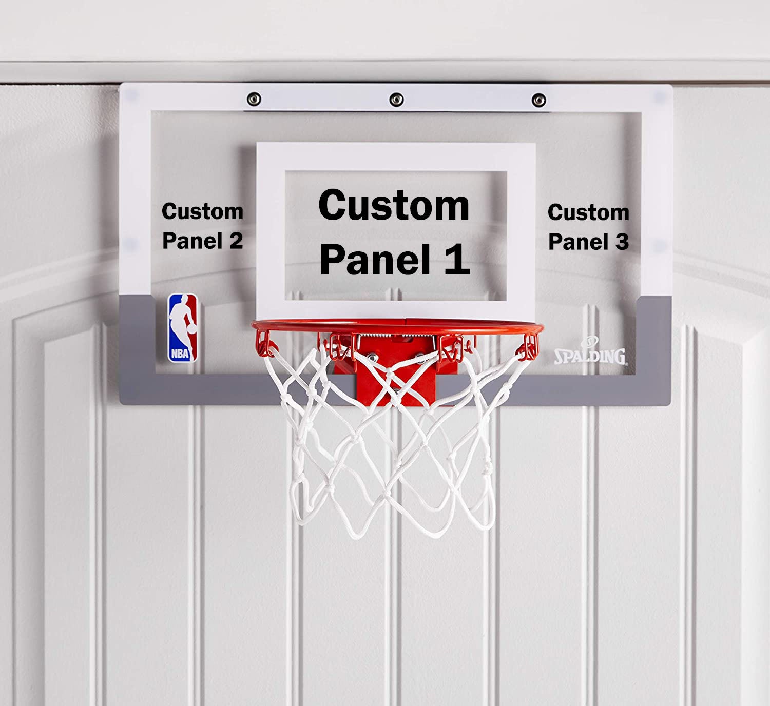 Customized Spalding Mini Basketball Hoop Multipanel