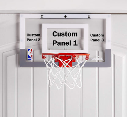 Customized Spalding Mini Basketball Hoop Multipanel