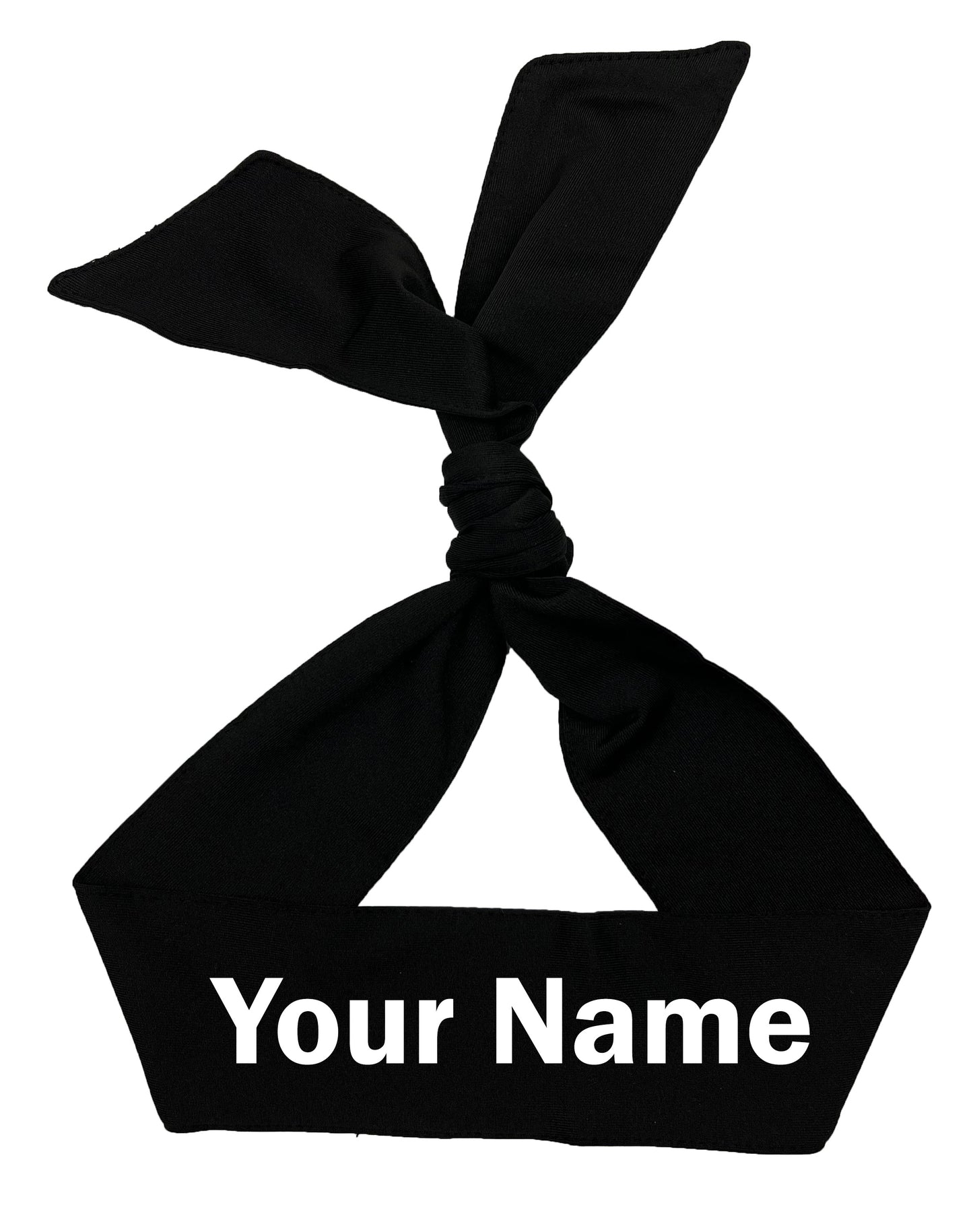 Customized Sports Headband White