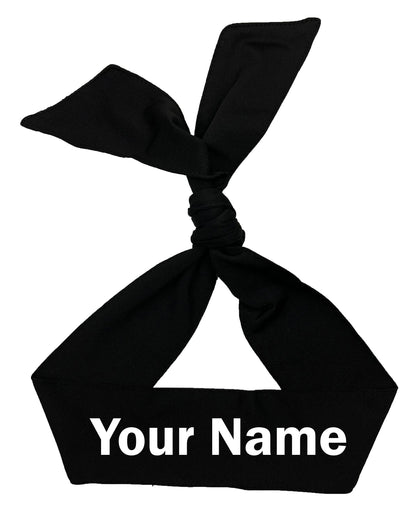 Customized Sports Headband White